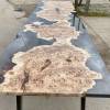 Mappa Burr & Smokey Grey Resin Table Thumbnail