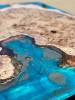 Mappa Burr River Coffee Table Blue Gold Thumbnail