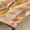 Elm & Molten Gold River Dining Table Thumbnail