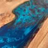 Burred Oak & Galactic Blue River Coffee Table 2 Thumbnail