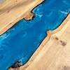 Oak & Ocean Art Dining Table Thumbnail