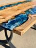 Character Oak Twin River Dining Table Thumbnail