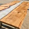 Oak River Dining Table & Bench Set Pearl Thumbnail