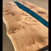 Pippy Oak & Reef Blue River Dining Table (SOLD) Thumbnail