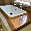 Oak & Resin Wash Stand Thumbnail