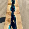 Oak River Console Table With Bespoke Steel Base Thumbnail