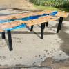 Burr Oak Sealife Extending River Dining Table Thumbnail