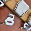 Aeroplane Belt Buckle Key Holder (Oak Triple) Thumbnail