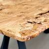 Single Slab Burr Oak Dining Table Thumbnail