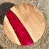 Oak Resin River Side Table 2 Thumbnail