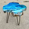 Teak & Resin Ocean Art Side Table 34 Thumbnail