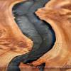 Elm & Terminator Silver Resin River Coffee Table Thumbnail