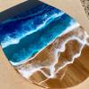 Toilet Seat with Resin Ocean Artwork Thumbnail