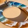 Toilet Seat with Resin Ocean Artwork Thumbnail