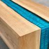 Oak Double Waterfall Coffee Table Thumbnail