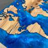 World Map Elm & Resin Coffee Table Thumbnail