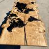 Burr Oak World Map Dining Table Thumbnail