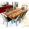 Yew & Hyper Silver River Dining Table Thumbnail