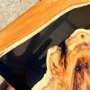 Yew Console Table  & Smokey Grey Resin Thumbnail