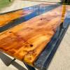 Yew & Grey River Dining Table Thumbnail
