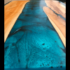 Yew & Reef Blue River Booth Dining Table (SOLD) Thumbnail